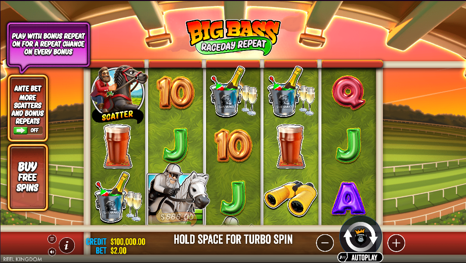 Big Bass Raceday Repeat (Pragmatic Play) Image 1